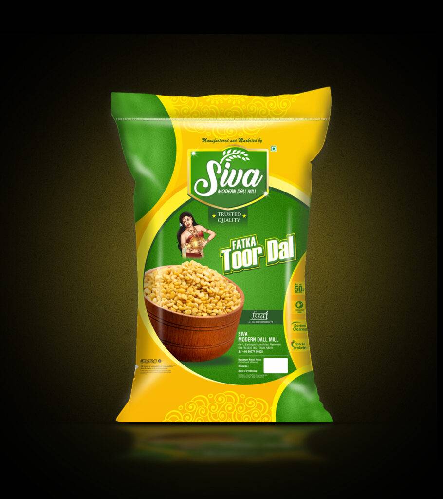 Daal Rice Packing Material Dhall Bag – Eesh Creatives – Best Designing Agency in Tamilnadu